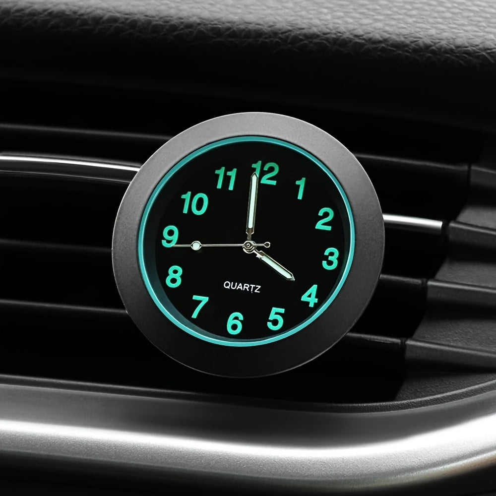 Mini Auto Air Vent Quartz Clock with Clip - Car Outlet Watch