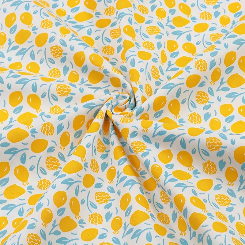 8pcs Colored Plant Flowers Patchwork Fabric DIY Sewing Quilting