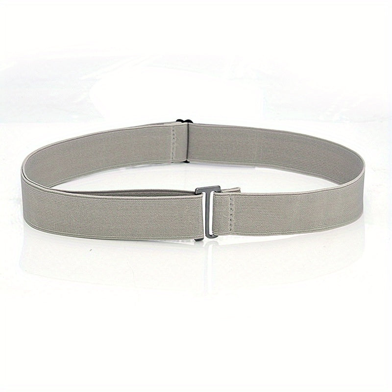 Adjustable Elastic No Show Belt for Jeans Pants Unisex