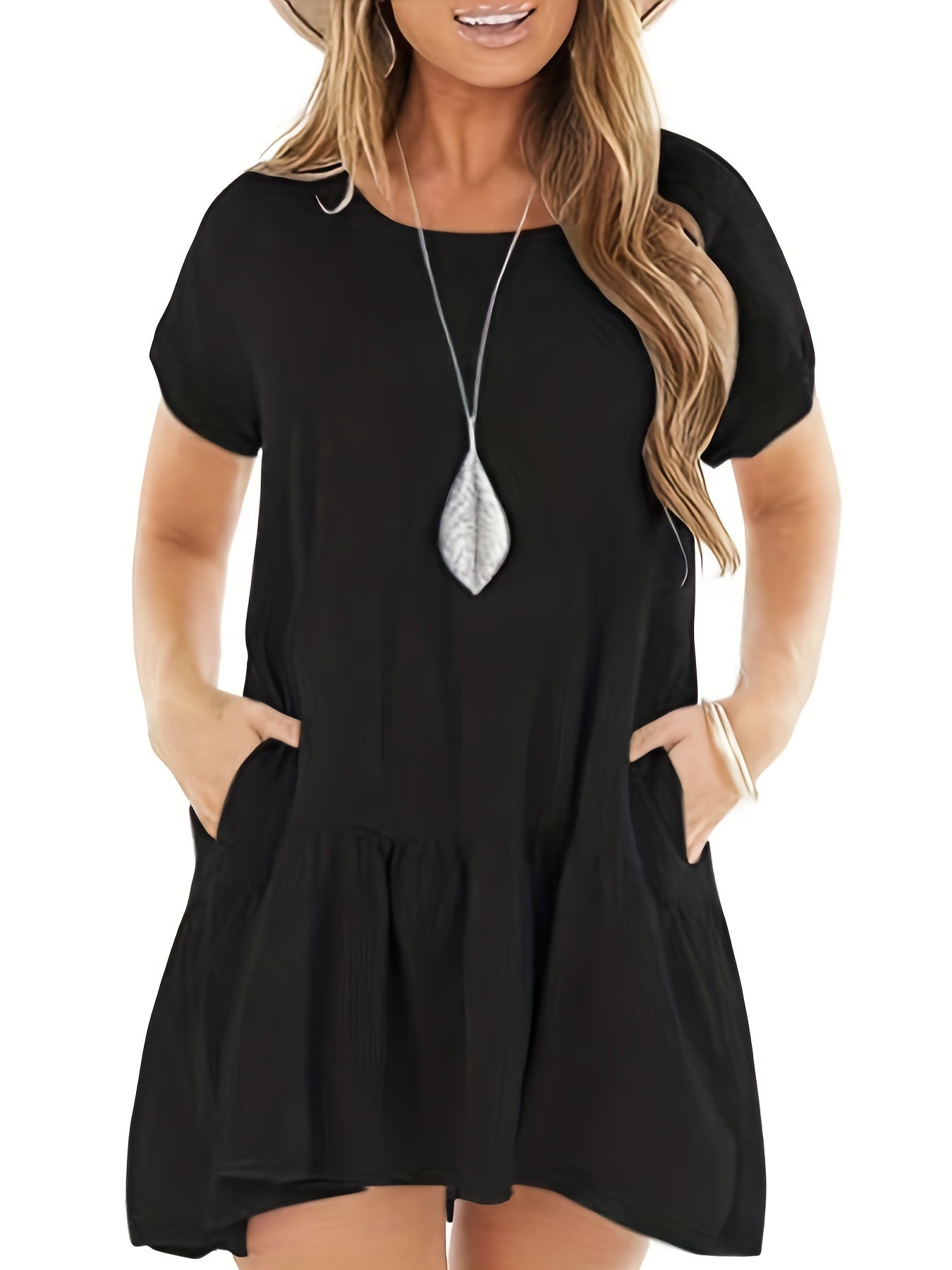  Casual Dress with Pockets