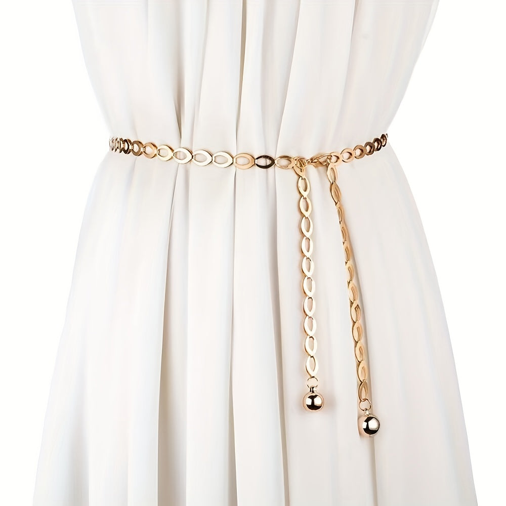 High Waist Chain Belt for Party Dress
