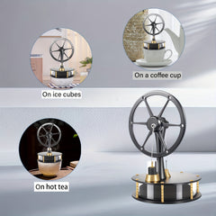 Durable Stirling Engine Puzzle with Brass and Aluminum Parts