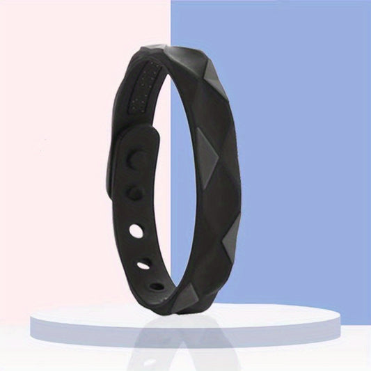 Waterproof Silicone Sports Bracelet Rubber Wristband Men Women