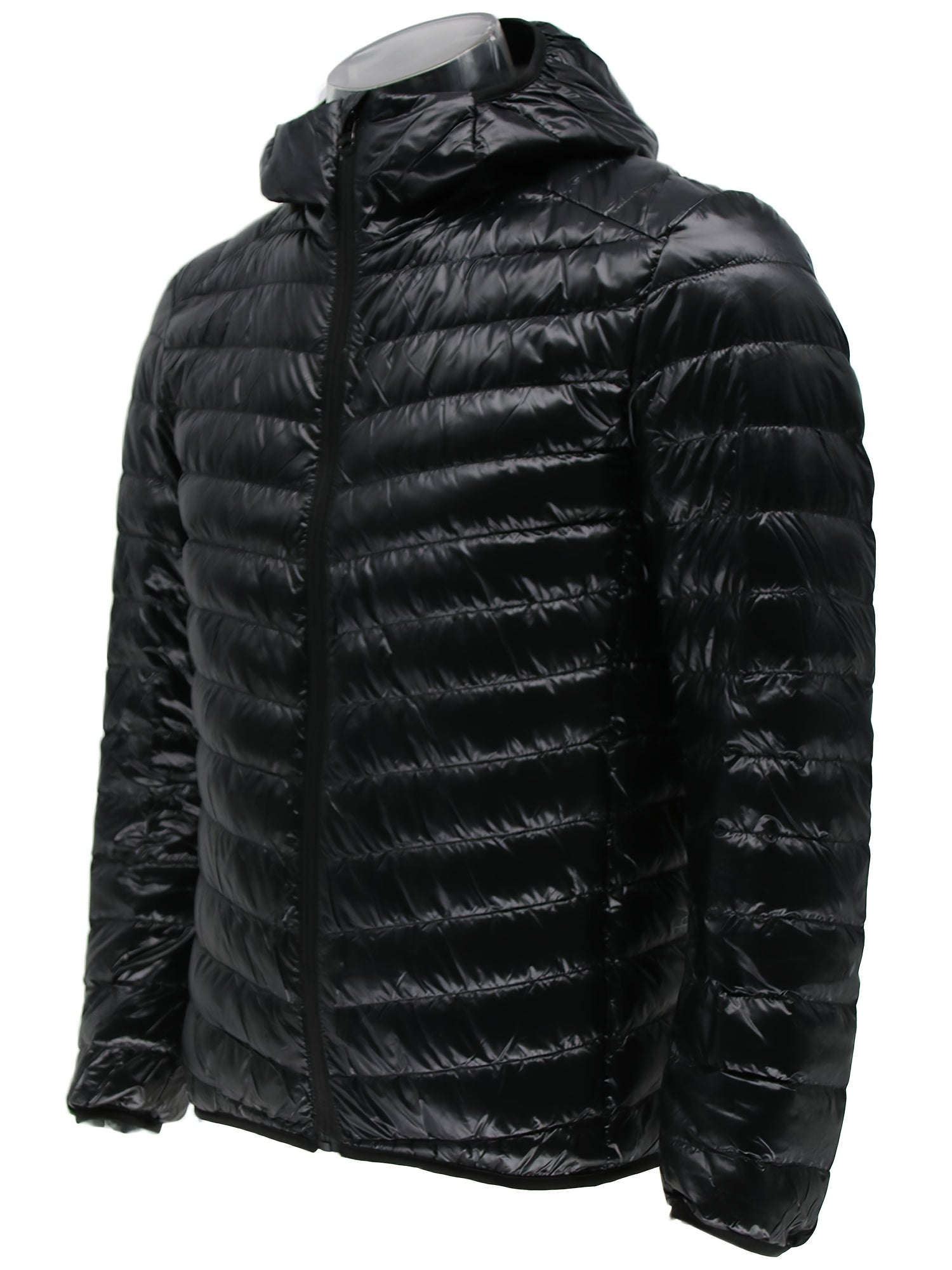 Men's Hooded Padded Jacket Warm Coat For Autumn And Winter