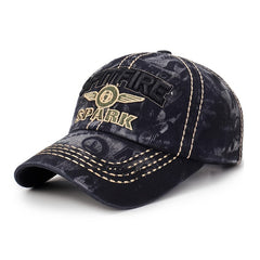 Men's Washed Cowboy Baseball Cap Summer Sun Hat