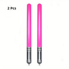 2 PCS Inflatable Laser Sword Toys Game Props Birthday Party Concert Pool Gift