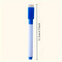 8 Pack Dustless Dry Erase Markers Non Toxic Quick Dry & Fade Resistant