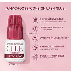 Extra Strong Eyelash Extension Glue 5ml 1-2 Sec Dry Time