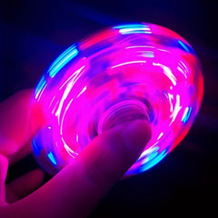 Colorful Fingertip Gyroscope Luminous Toy for Children