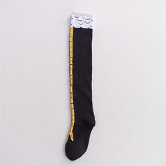 Chicken Feet Pattern Over The Knee Socks Women's Stockings