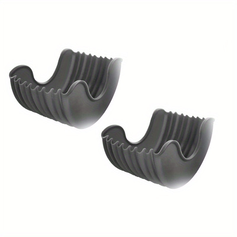 2pc Silicone Hamburger Clip Retractable Holder for RV Travel