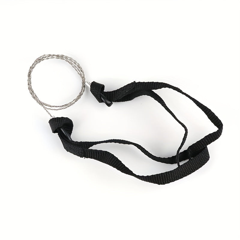 2pcs Portable Wire Saw Stainless Steel Pocket Saw for Outdoor Survival