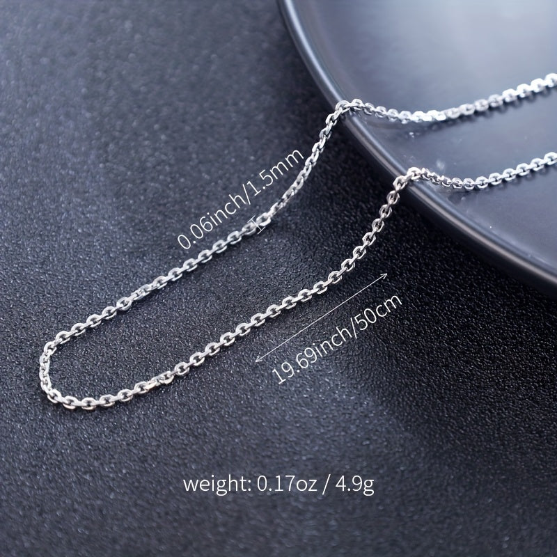 S925 Men's Hip Hop Sterling Silver Necklace Chain Variety