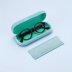 Macaroon Velvet Glasses Case Sunglasses Reading Glasses Storage Box
