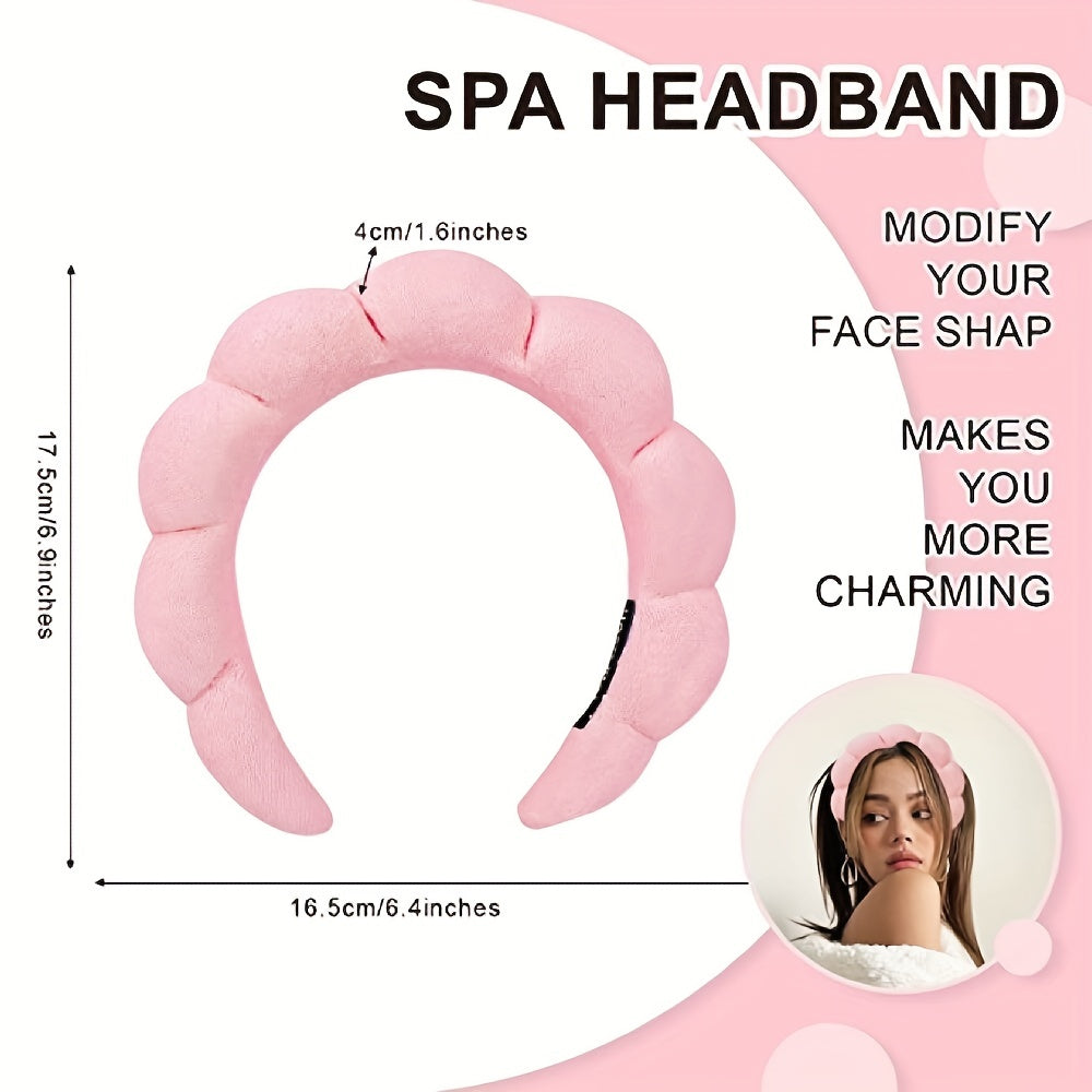 Spa Headband Bubble Hairband For Women