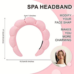 Spa Headband Bubble Hairband For Women