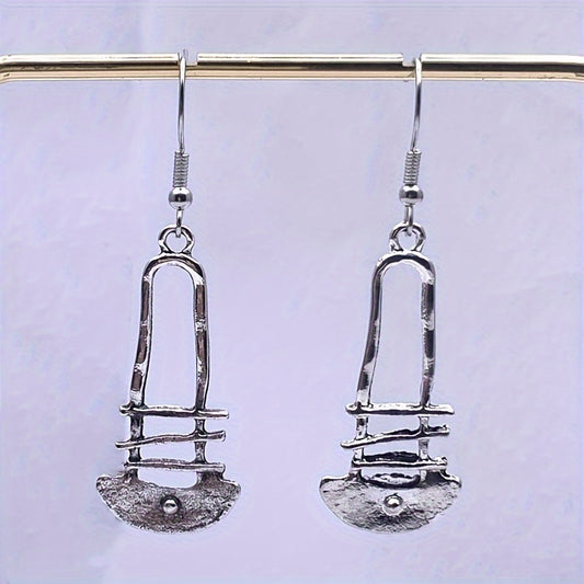 Boho Geometric Pendant Earrings Charm Jewelry