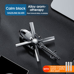 Helicopter Car Aromatherapy Ornament Air Freshener