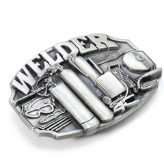 Vintage Welder Belt Buckle Women's Punk Metal Girdle Buckle