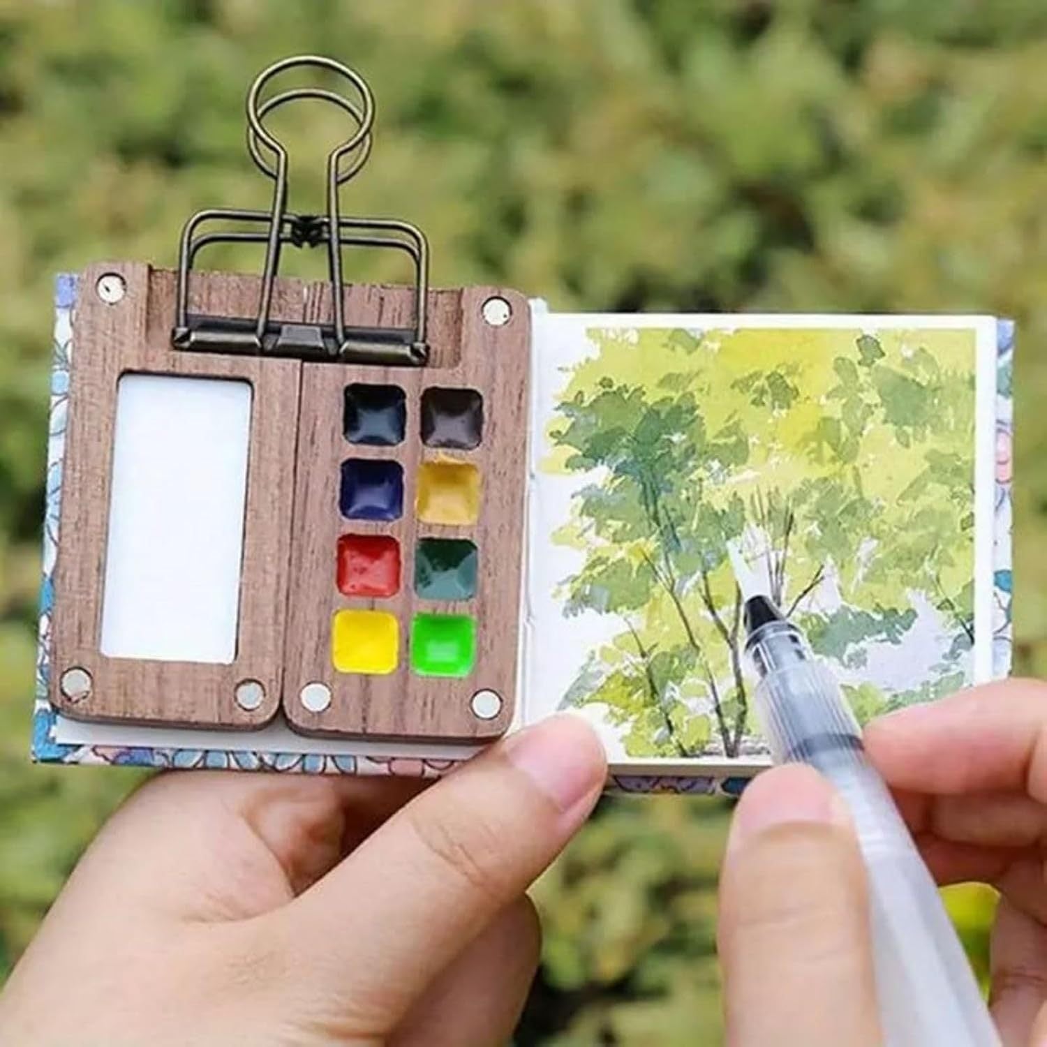 Tobios Travel Watercolor Palette Set - 24 Colors