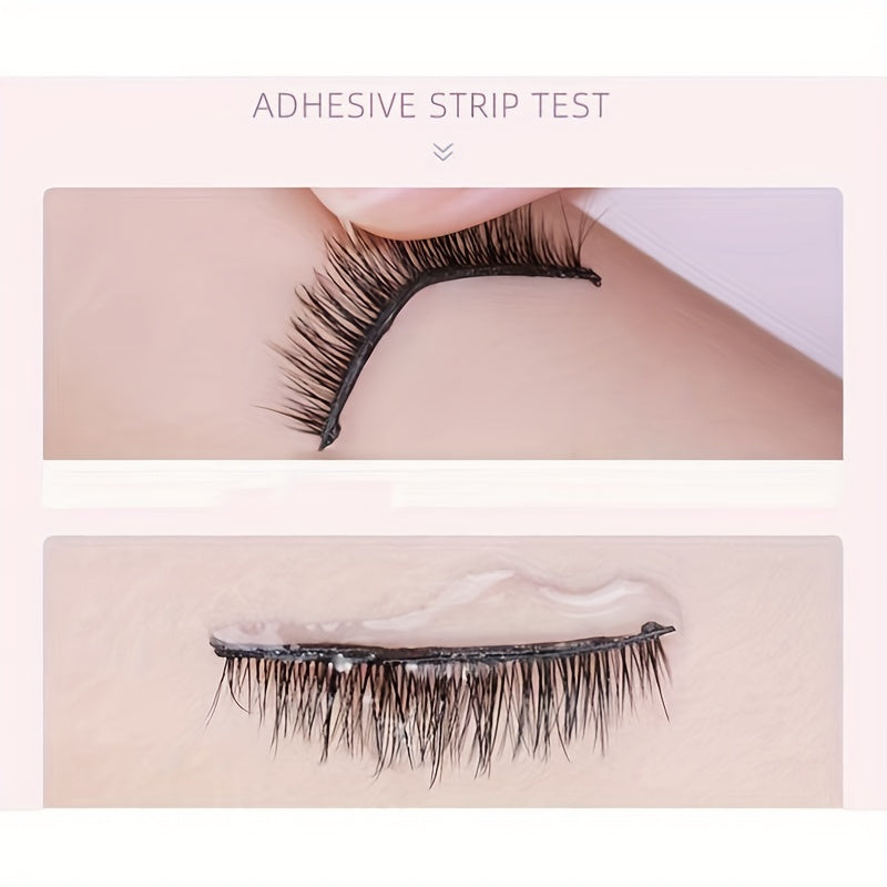 40pcs Self Adhesive Lash Glue Strips For False Eyelashes Waterproof Reusable