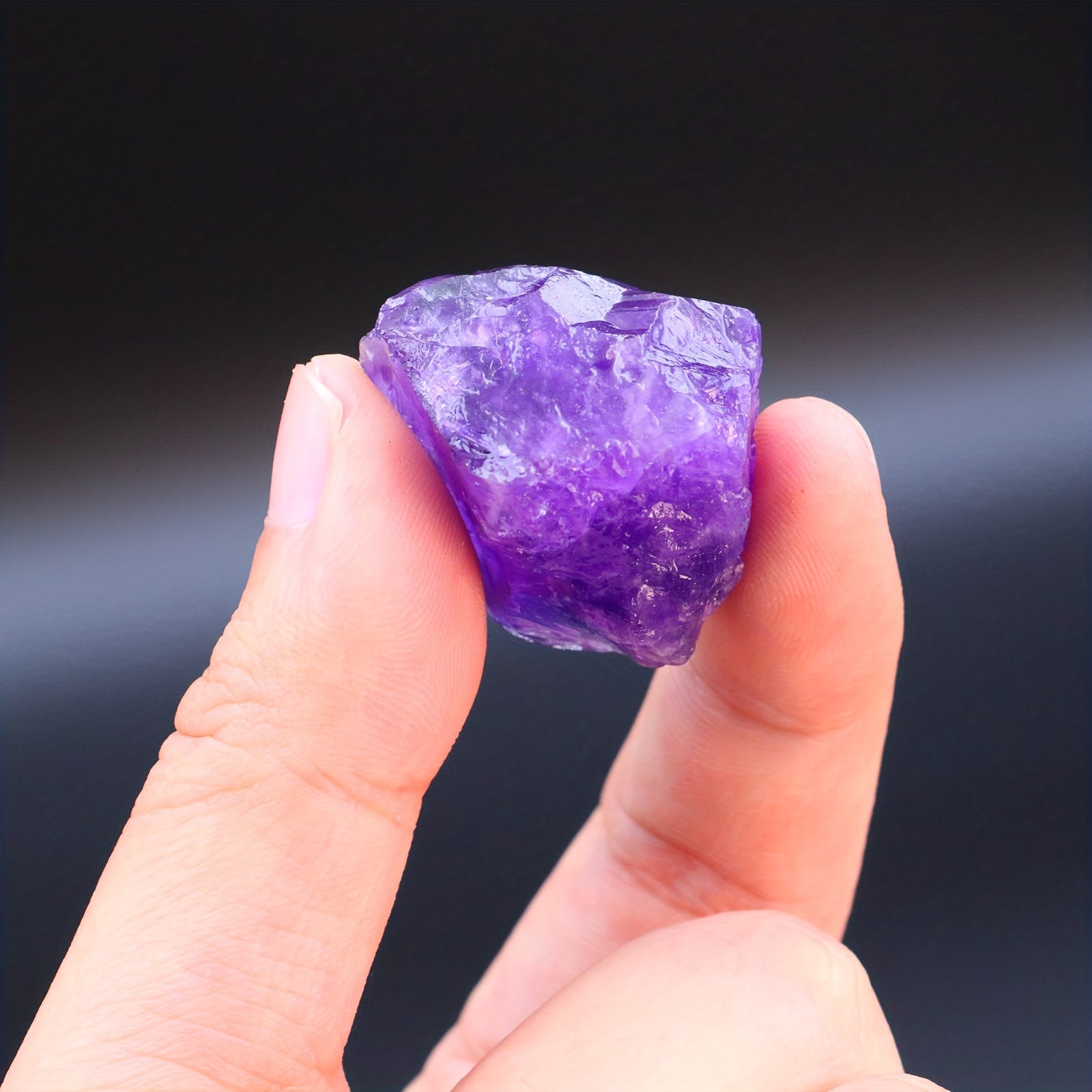 Deep Amethyst Rough Gemstone for Home Decor, Aromatherapy, Aquariums