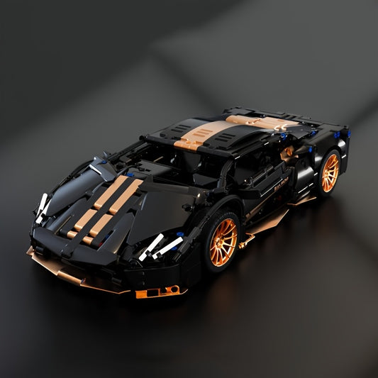 1330pcs Sports Car Edition Racing Car Building Blocks Model