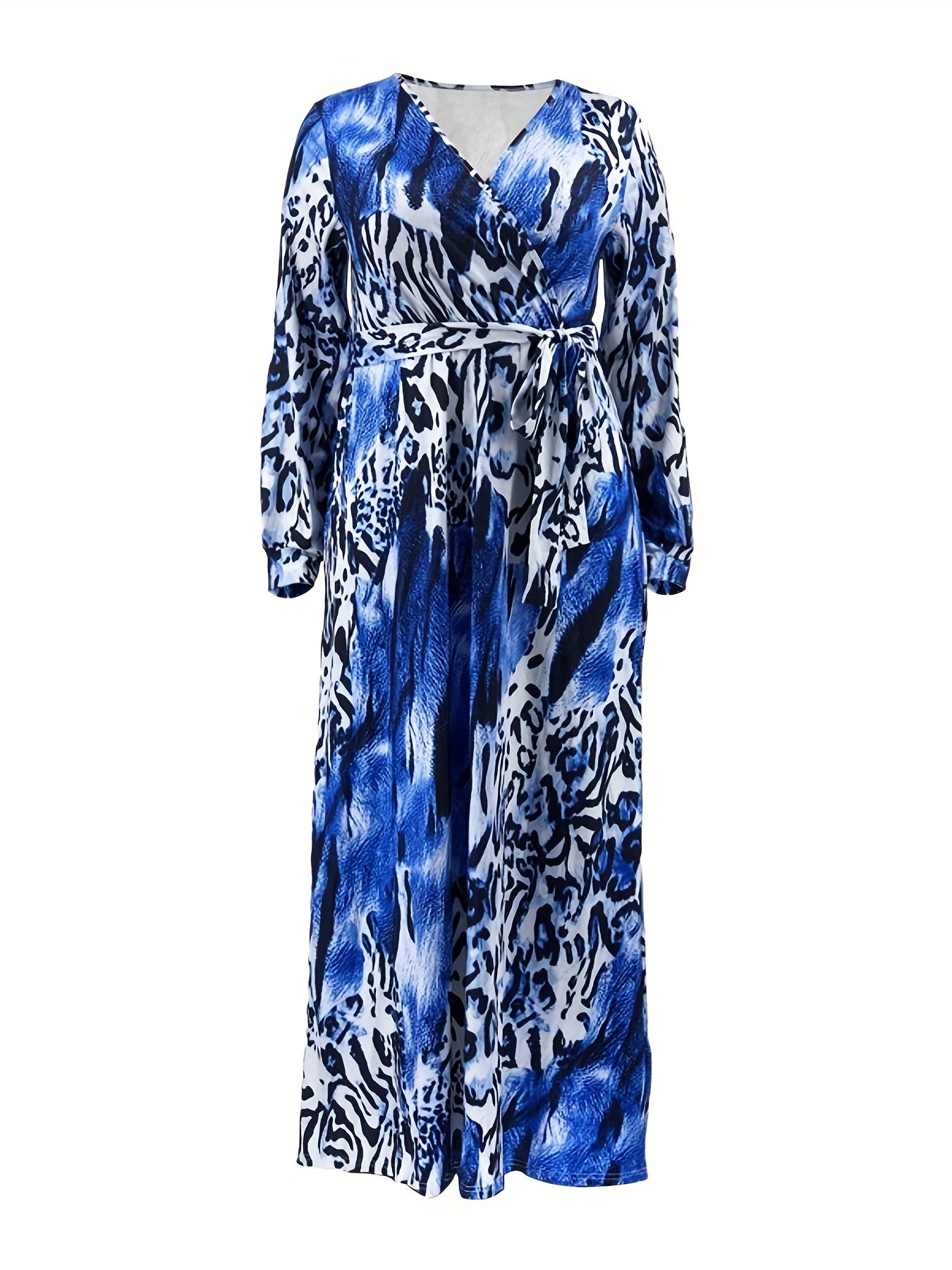 Vintage Floral Print Dress