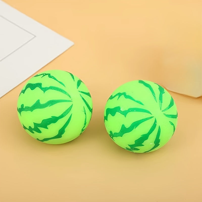 Watermelon Simulated Fruit Toys Stress Relief High Elasticity