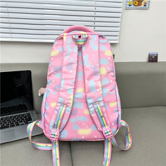 Spine Protection Schoolbag Boys Girls Backpack Large Capacity