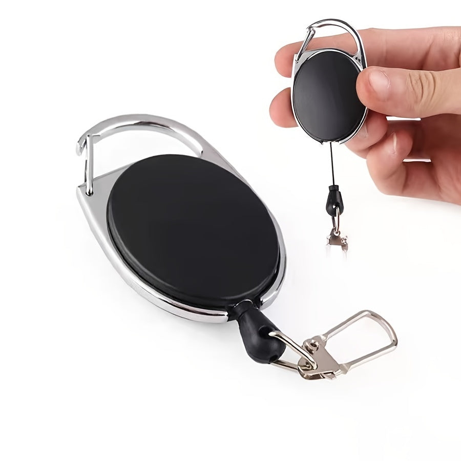 Retractable Key Anti-theft Anti-loss Elastic Key Chain Quick Release