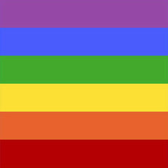 Pride Month Rainbow Stripe Headband Hippie Style Handkerchief