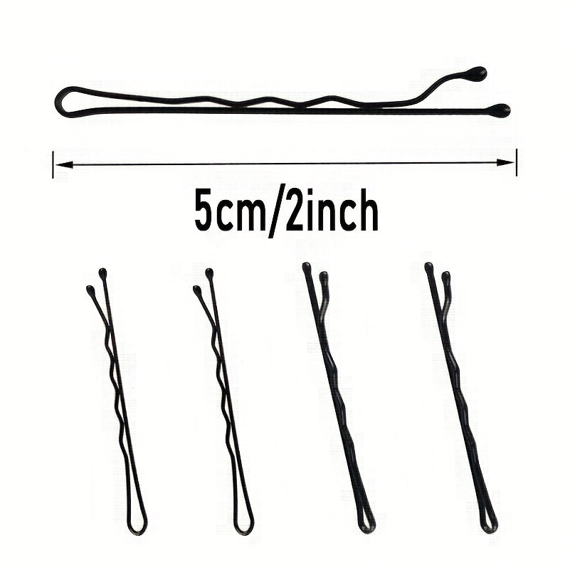 50pcs Invisible Hair Pin Bobby Pin Hair Clip For Styling Bangs Girls