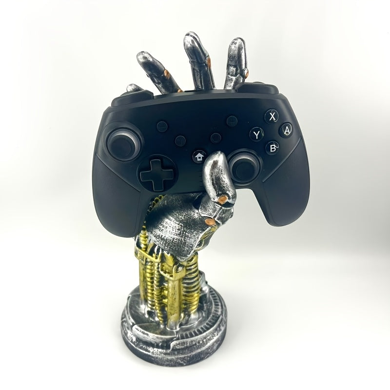 Cyberpunk Mechanical Arm Resin Statue - Ideal Gift for Gamers