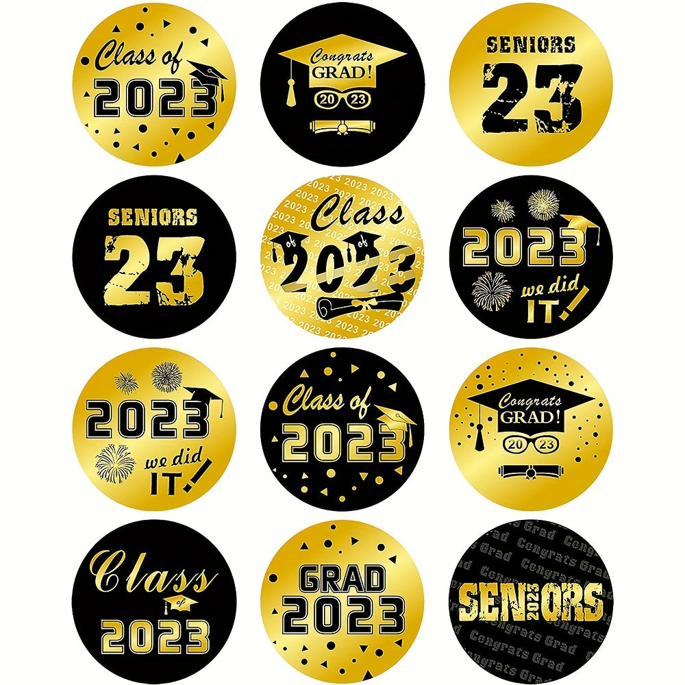 72pc Graduation Stickers - Celebrate Your Success!