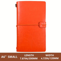 Vintage Business Strap Notebook Carry On Budget Book 144 Pages