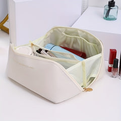 Minimalist Makeup Zipper Pouch Lightweight Storage Bag Travel Toiletry Wash Bag