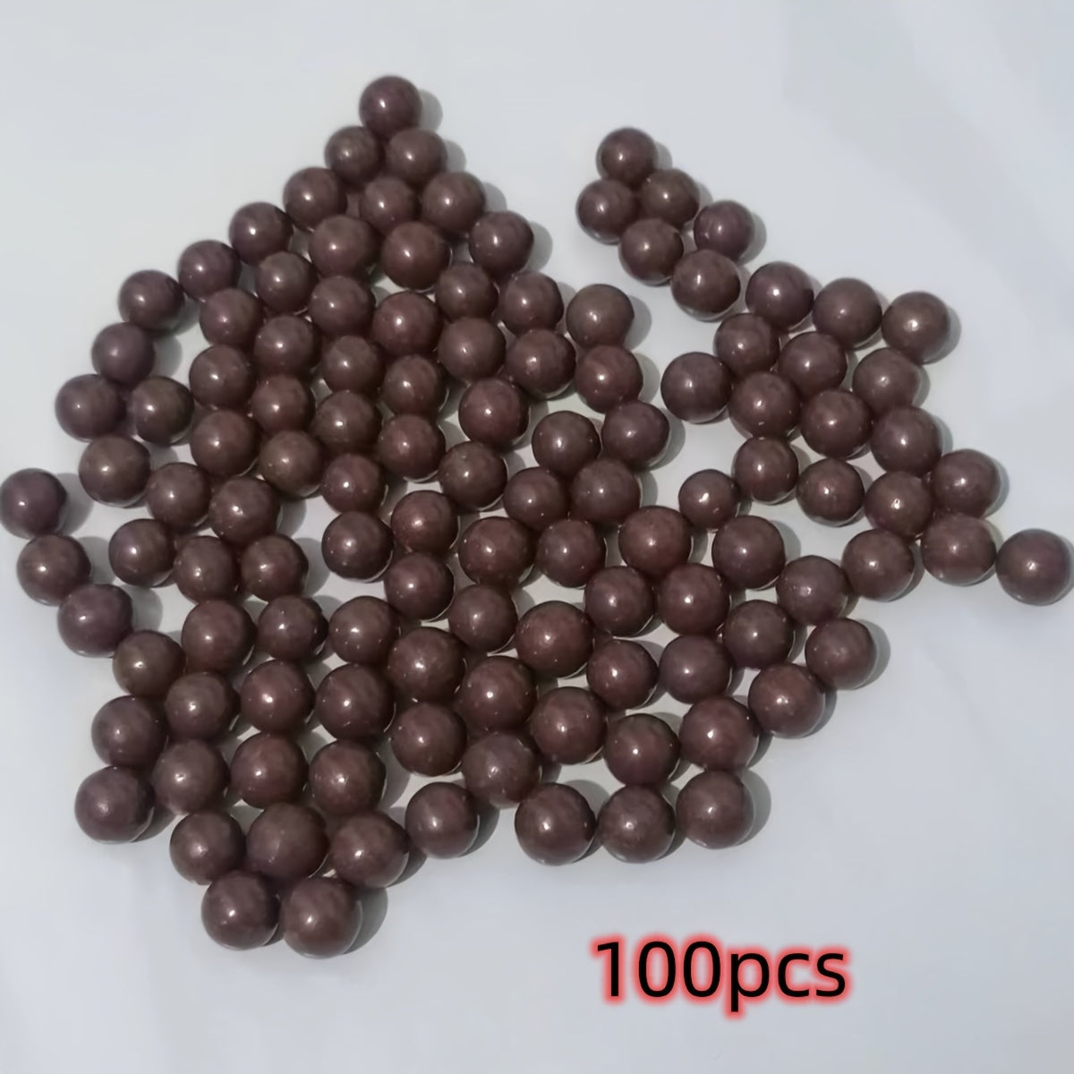 100pcs 8mm Biodegradable Mud Pellets Safety Beads