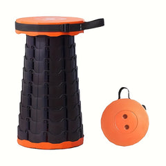 Portable Folding Stool Sturdy Retractable Camping Hiking Garden BBQ