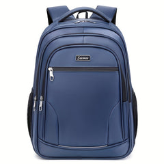 Work Laptop Backpack Polyester High School Zipper Soft Shell Cord