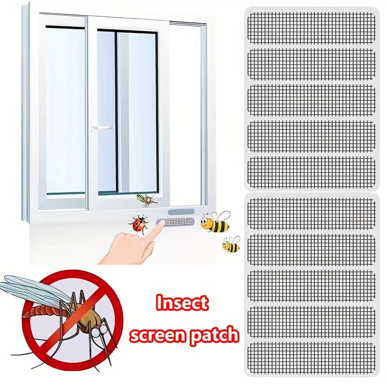 20pcs Screen Window Anti-mosquito Repair Grid Subsidy