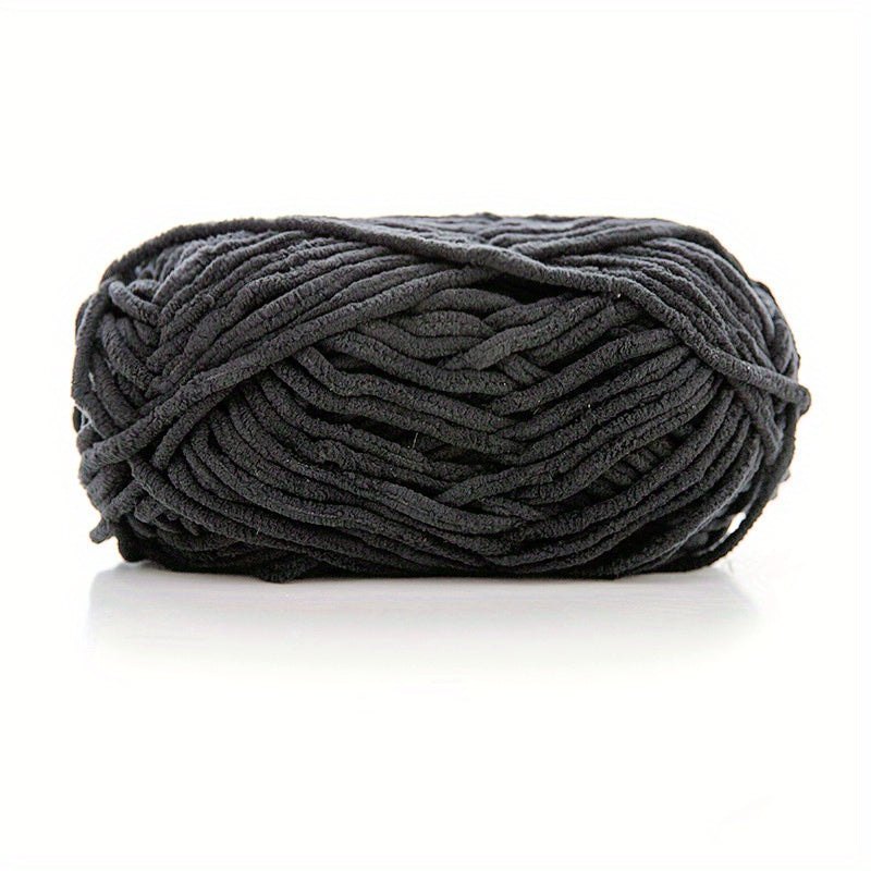 Soft Chenille Yarn for Knitting Crochet 67-97m