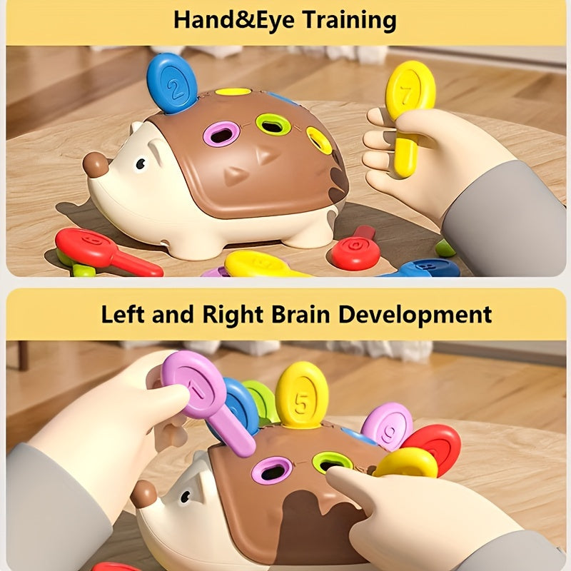 Hedgehog Sensory Toy for Ages 0-3