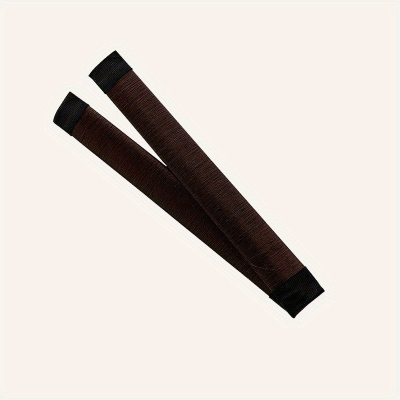 2pcs Curly Hair Stick Bun Maker Hair Styling Accessories