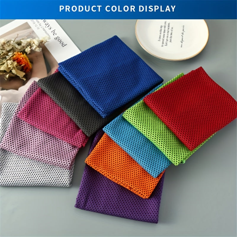 Quick Drying Cooling Sports Towel Soft Breathable Portable Gym Yoga Fitness