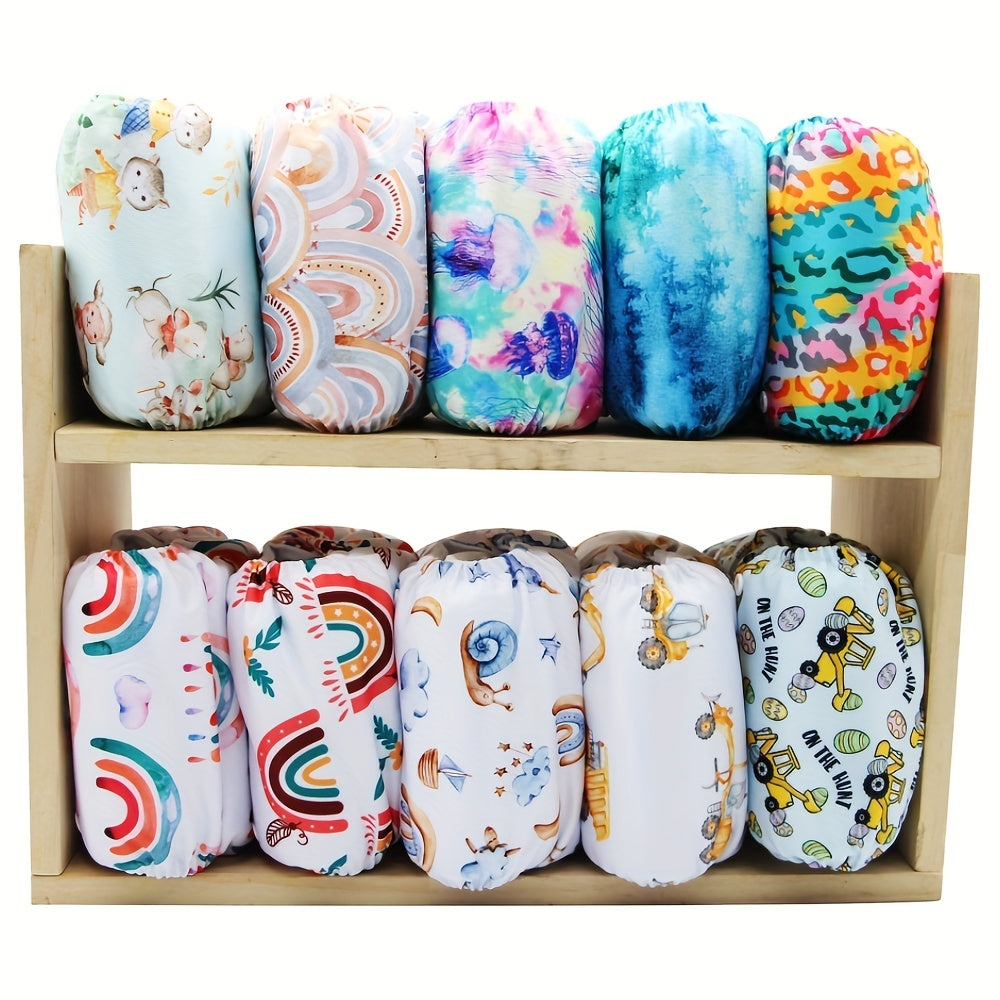 Cute & Reusable Baby Cloth Diaper - Waterproof
