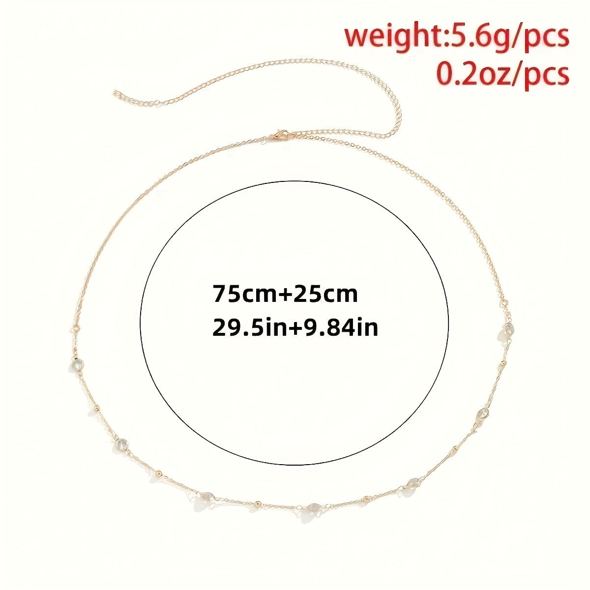Boho Crystal Waist Chain for Women - Decorative Bikini Belly Chain