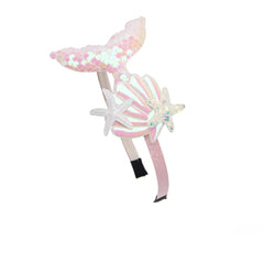 Girls Sequin Mermaid Headband Hair Accessories