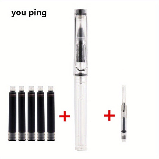 0.5mm Transparent Gel Pens for Office and School