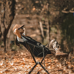 Portable Aluminum Alloy Folding Chair with Umbrella for Outdoor Camping